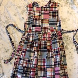Classic Child Madras Dress.  Gorgeous!!!  Size 7
